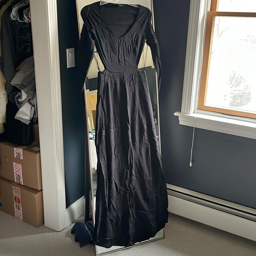 Black Long Express Dress l Small